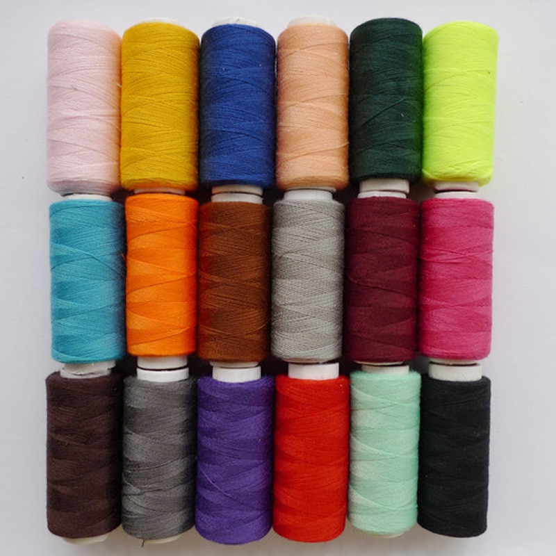 embroidery thread sewing machine thread clothing accessory 20 kind of colour select 100 yard 1pcs sell