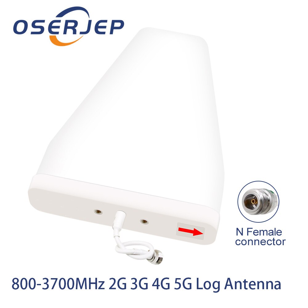 5g Antenna Outdoor Yagi 800-3700 Log Periodic External 2G 3G 4G LPDA Antenna For Mobile Phone Signal Repeater Booster amplifier
