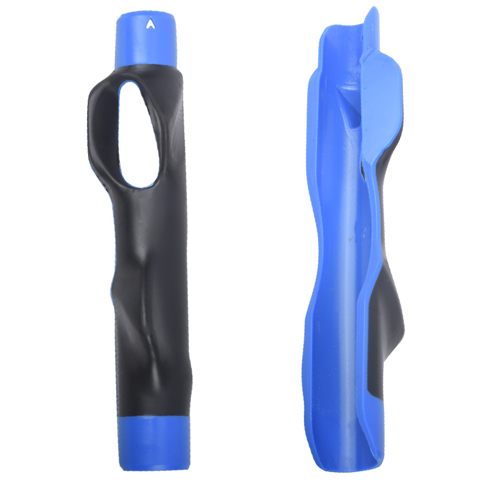 Golf Grip Trainer - Correcte handpositie en swingoefenhulpmiddel voor beginners - Universele Golf Club Grip Corrector: Blauw
