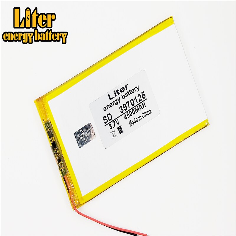 4070125 3970125 .3.7V 4500 Mah Lithium-polymeer Batterijen, Platte Dvd, Tablet Pc, Game Consoles