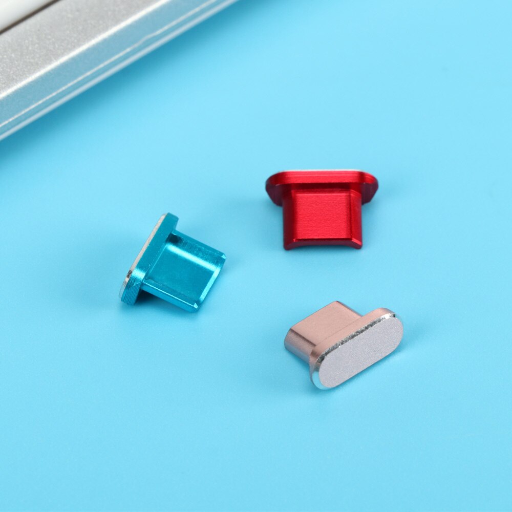 Micro Charger Port Cover Aluminium Alloy Dust Plug Cap Micro Female Jack Interface Universal Micro Dustproof Stopper