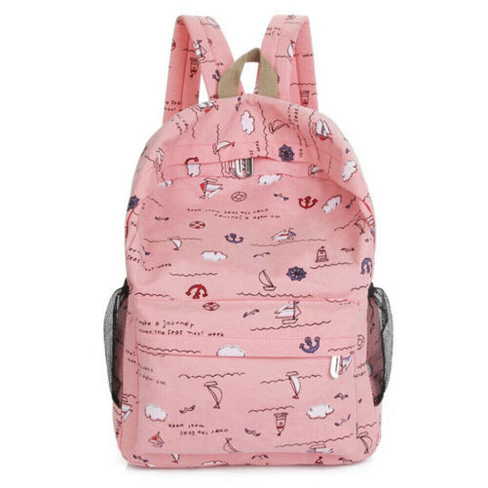 HUGS IDEA Cat Print Backpack Set For Kids – Lightweight School Bag With Adjustable Lunch Bag, Cute 3D Design - View #12