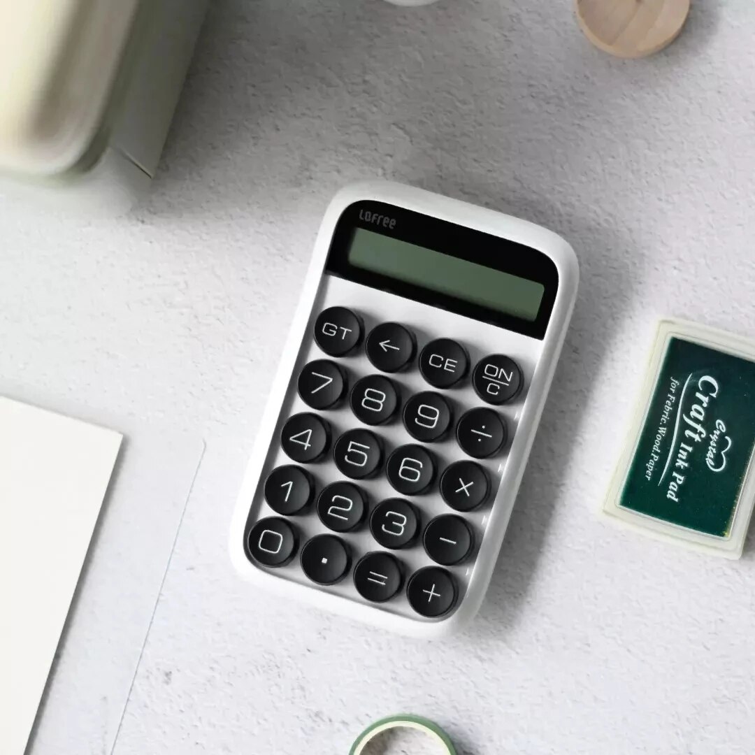 Lofree Calculator Jelly Beans Calculator LCD Display Detachable Keycap intelligent shutdown key cap student office calculation