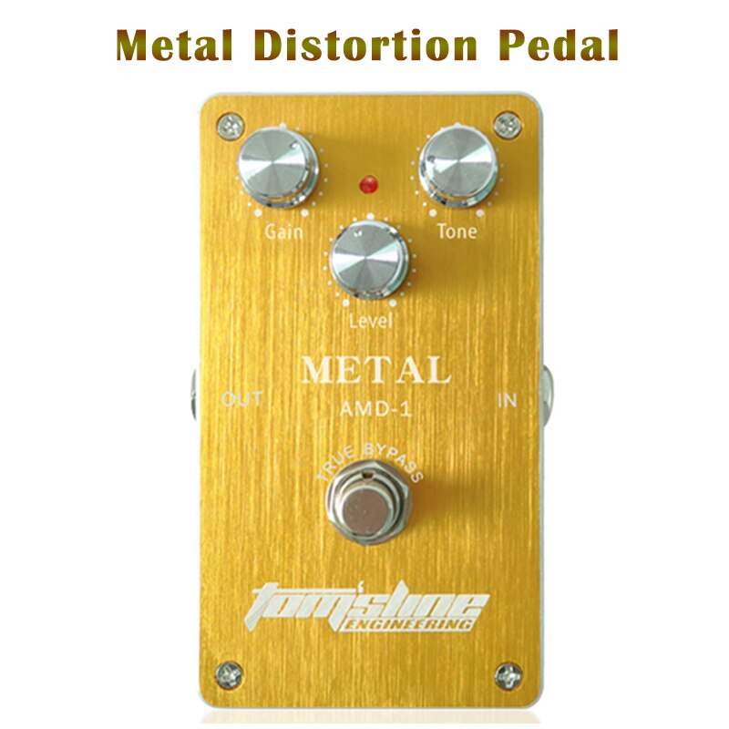 Aroma Vertraging Effect Elektrische Gitaar Effect Pedaal True Bypass Gitaar Pedaal Metalen/Chorus/Overdrive Distortion Gitaar Accessoires: Metal Distortion