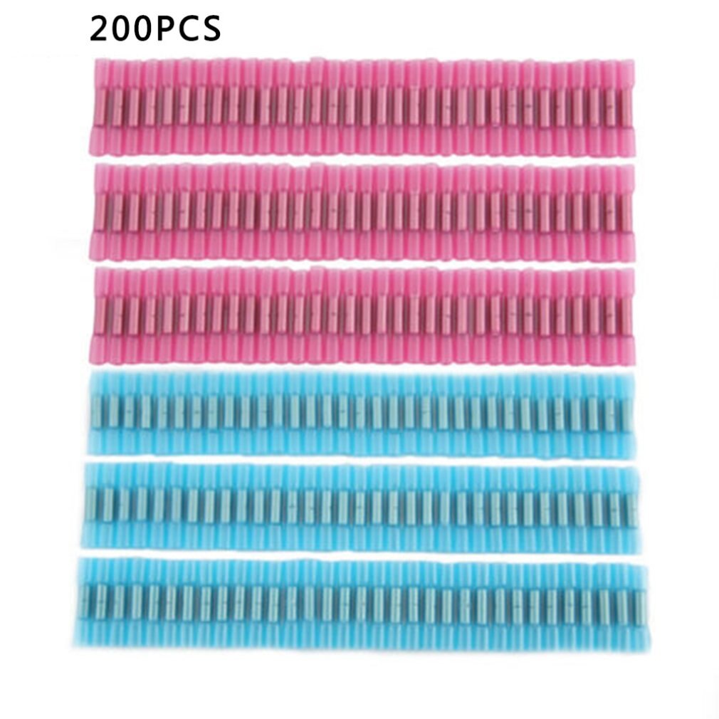 200pcs Cold Pressed Terminal Electrical Crimp Terminal Cord Wire End Terminal Electric Cable Connector