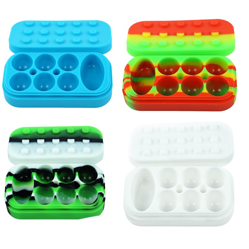 Wax Oil Concentrate Container Silicone Storage Jars Slick Jars Dab Box Non Stick