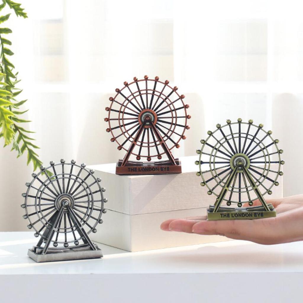 Classic Wheel Construction Set Rotating Ornament Sky Wheel Home Decor
