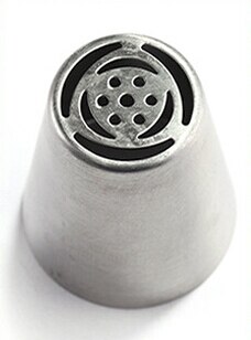 4PC/SET Russian Tulip Stainless Steel Icing Piping Nozzles SET Boquillas The Biggest Size Pastry Tips E110