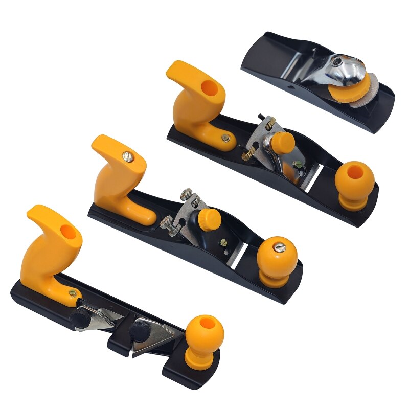 Mini Hand Planer Adjustable for Woodworking Trimming Crafts Making Wood Furniture Repair DIY Hand Tool Easy to Use 85WC