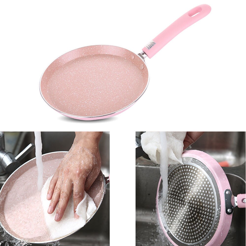 Non-stick Copper Frying Pan with Ceramic Coating Induction Cooking Dishwasher Safe Pan Pizza Pancake Gas Cooker Pans