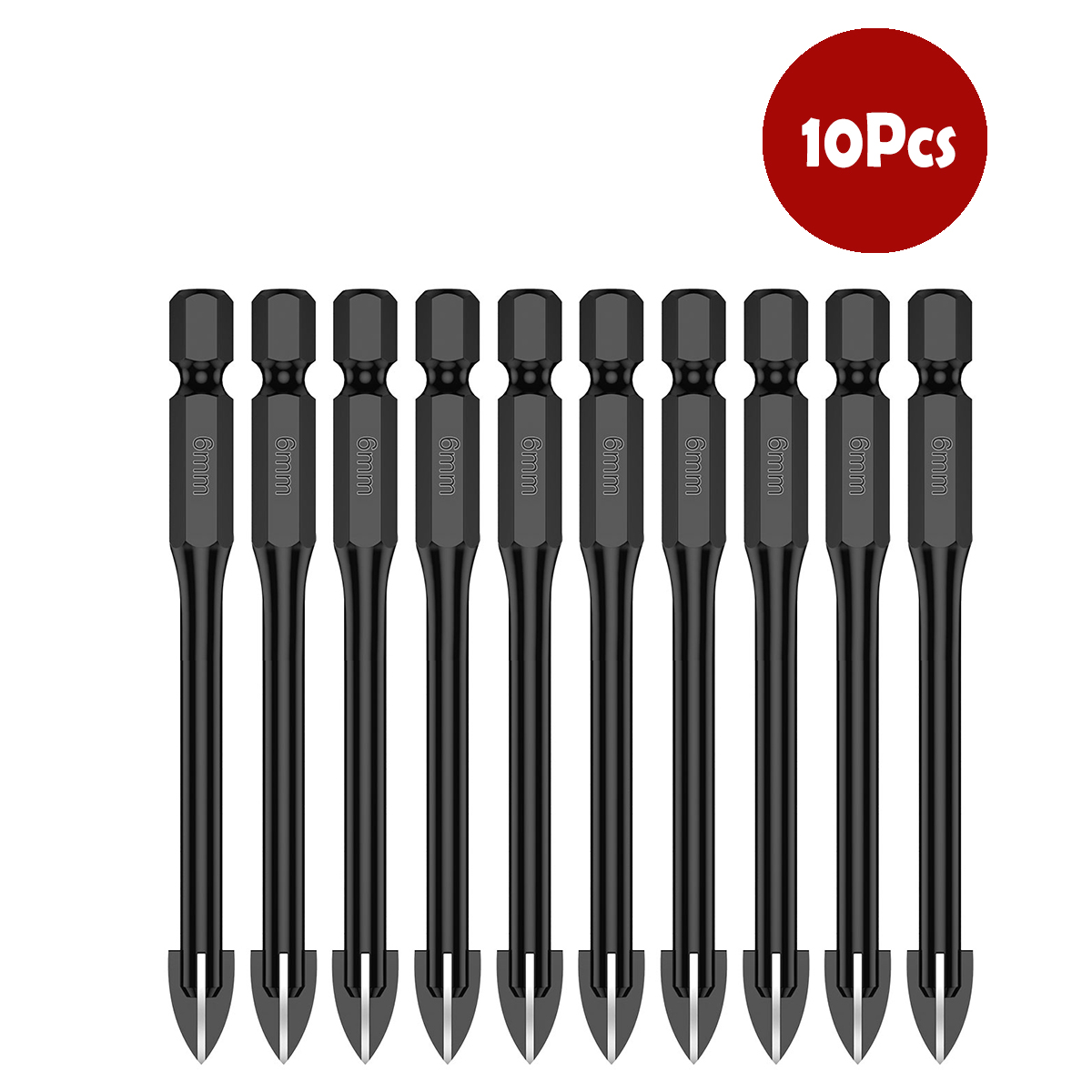 Hex Shank Drill Screw Driver Bits Power Tools Metric SAE Hex Bit Set Magnetic Tip Hex Key Screwdriver Set 25mm to 150mm Length: Orange