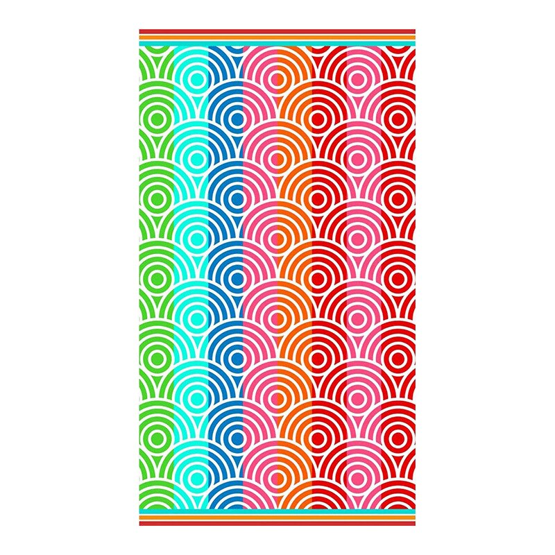 180*100Cm, Microfiber Slaapkamer Outdoor Camping Strandlaken Polyester Rechthoek Paard Leuke Hond: 12