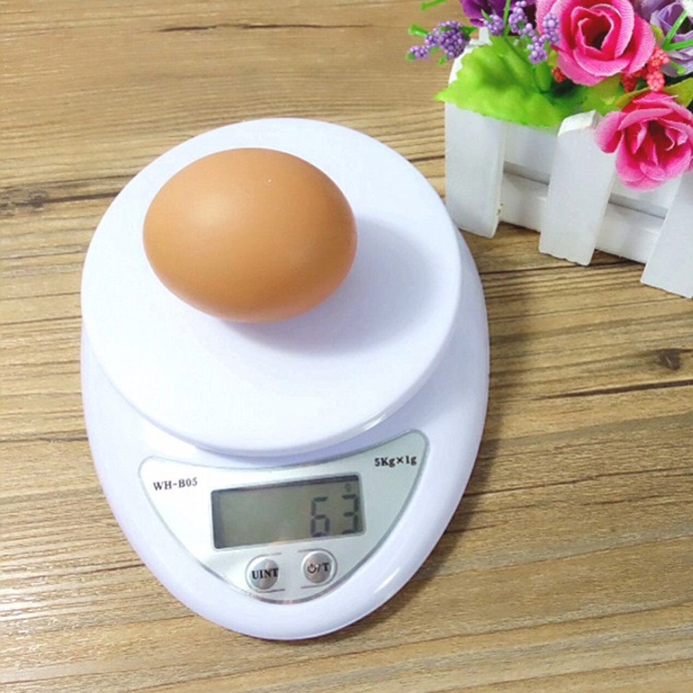 5Kg/1G Precisie Digitale Weegschaal Keuken Postal Weegschalen Balans Gewicht Elektronische Food Dieet Schaal Weging Led Elektronische schaal