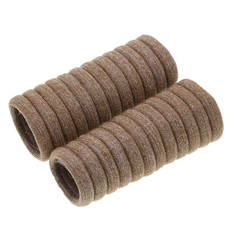4.5 cm vrouwen haar rubber Meisjes Hoofdbanden haar Houders Kleurrijke Elastische Haarbanden kinderen Vrouwen Haaraccessoires hoofddeksels 24 stks/partij: Donker Kaki