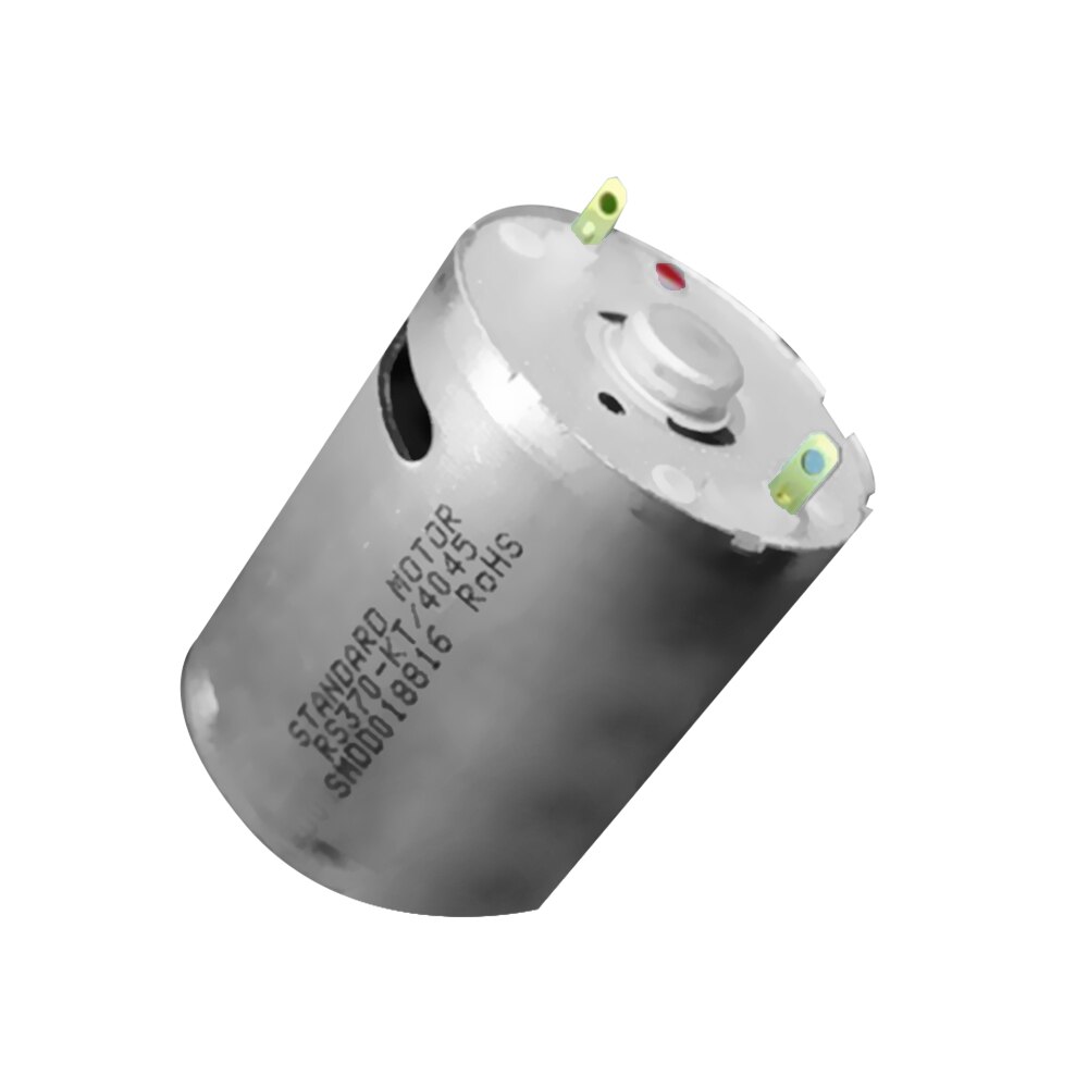 Micro RS370 370, Motor DC 6V, 7,2 V, 9V, 12V, 33600RPM, alta velocidad, potente potencia magnética, maquinaria eléctrica de alto par, 1 ud.