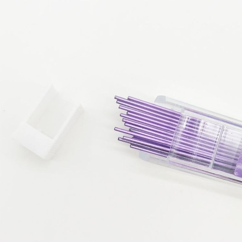 0.7mm Colorful Mechanical Pencil Lead Art Sketch Drawing Color Lead Writes In Black School Office Supplies D08A