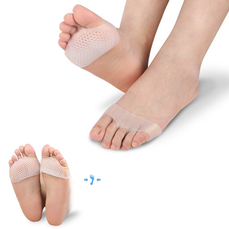 2pcs Silicone Gel Pointe Big Toe Cap Cover Foot Protectors Pads For Pointe Ballet Shoes Feet Care Tool Toe Spreader Pedicure: 1pair style 5