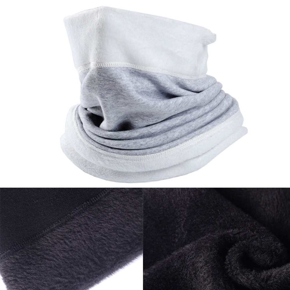 Winter Balaclava Motorcycle Half Gezicht Masker Moto Sjaal Biker Riding Warm Ski Tubing Shield Hoofdband Winddicht: Light Grey