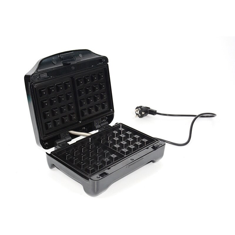 Domu toster europejski 3-w-1 toster ze stali nierdzewnej wielofunkcyjny kanapka BreakfastWaffle maszyna robić: UK