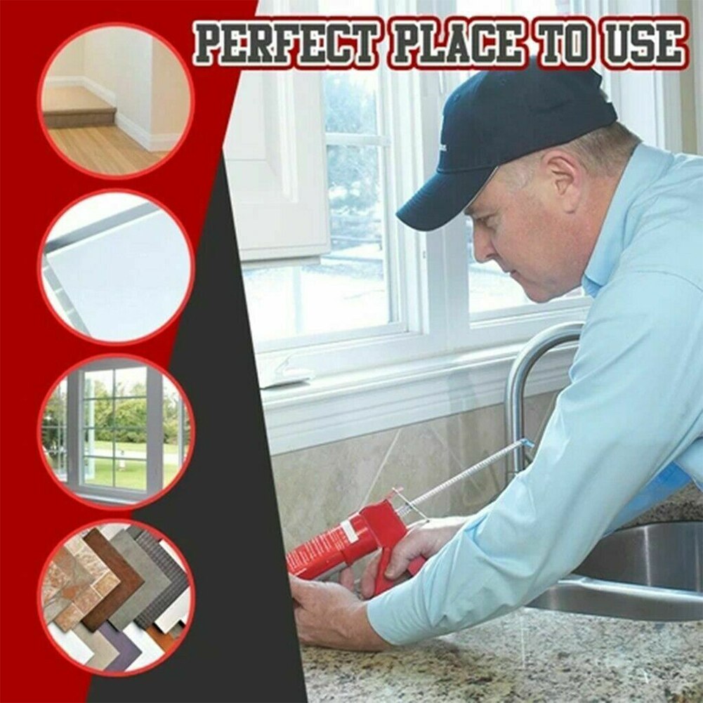 Set voor het afwerken van PVC trappen donkergrijs