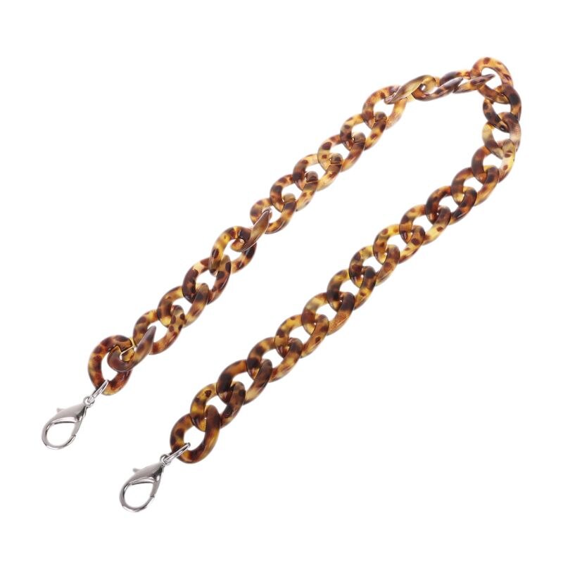 Resin Chain Replacement Handle Shoulder Crossbody Handbag Bag Strap 60-120cm: 7-60cm