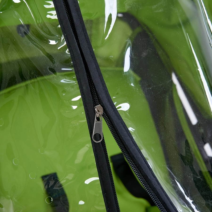 Windproof Plastic Stroller Rain Cover, Youngsters Umbrella Protector, Warm Raincoat for Carts for Rainy Season