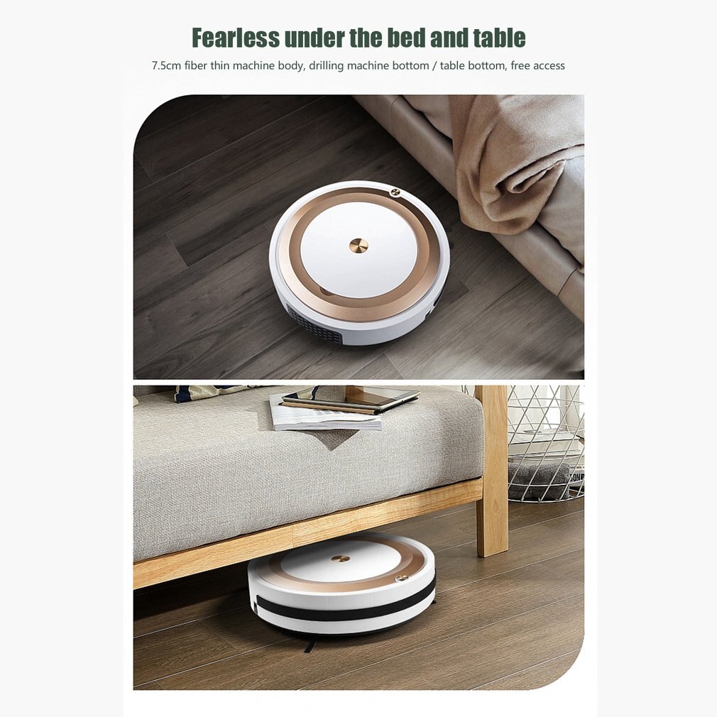 Automatic Sweeping Robot Lazy App Home Appliance Cleaning Machine Vacuum Cleaner App Control Easy For Hard Floor And Carpet