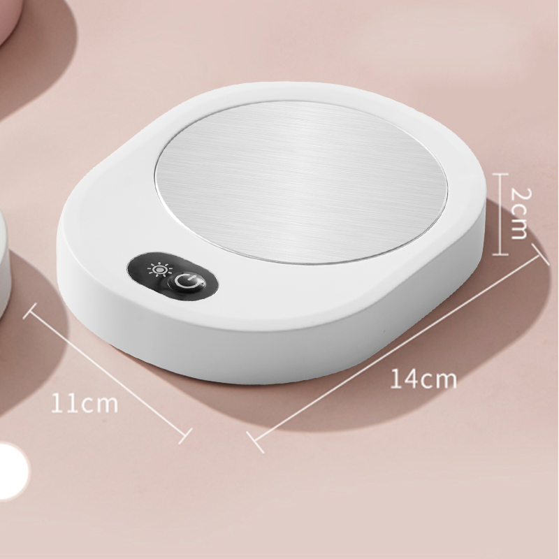 Tassenwärmer, thermostatische Temperatur für Kaffee, Milch, Tee, Wasser, DC 5 V, USB-Heizkissen, Tassenheizung für Zuhause, Büro, Schreibtisch