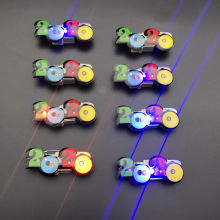 Glow in the Dark Led Licht Up Broches en Pins Christmas Party Decoration Party Gunsten Jaar Party Props badges
