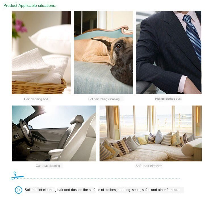 Papier Roll Kleding Haar Remover Kleverige Haren Roller Kleverige Papier Kleding Afstoffen Kleverige Haren Roller Borstel