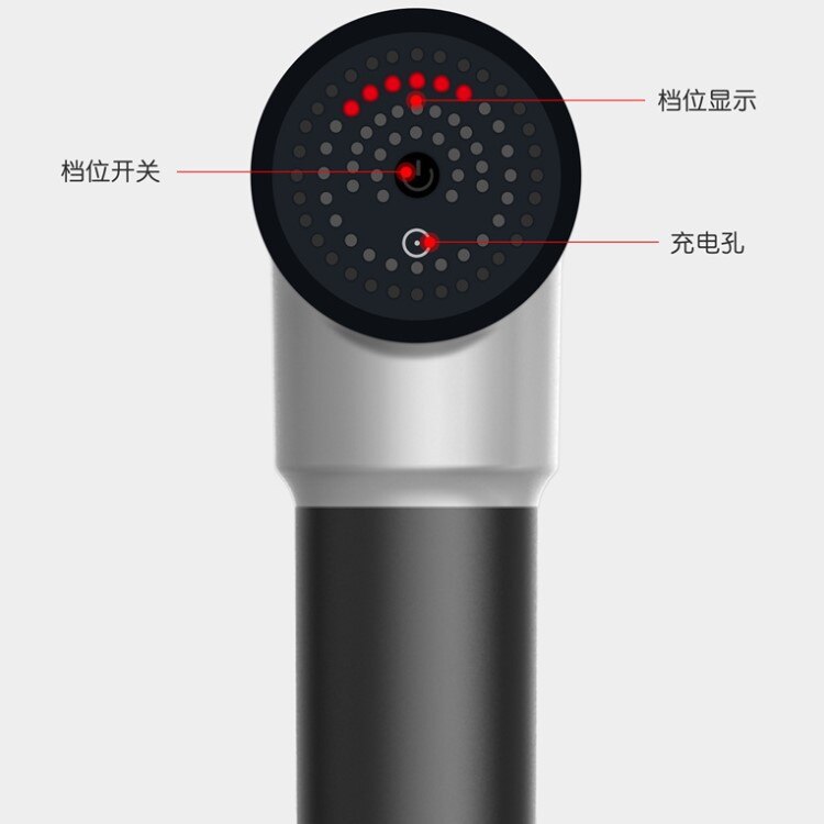 High Frequency Massage Gun Muscle Relaxation Whole Body Relaxation Electric Massager With Carrying Bag