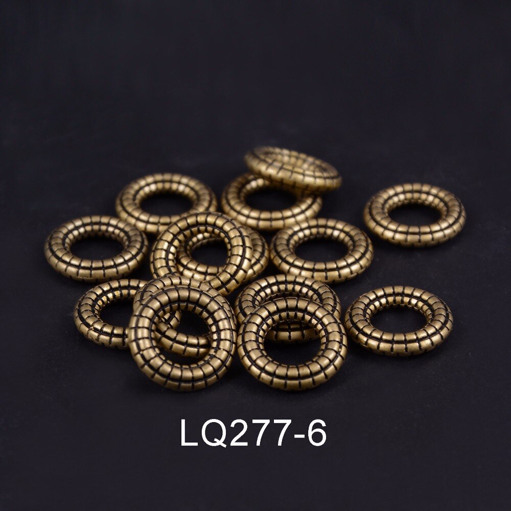 100Pcs Plastic Dread Dreadlock Beads Hair Braid Braiding Bead Unique Retro Big Hole Tube Ring Hair Extension Jewelry Tool