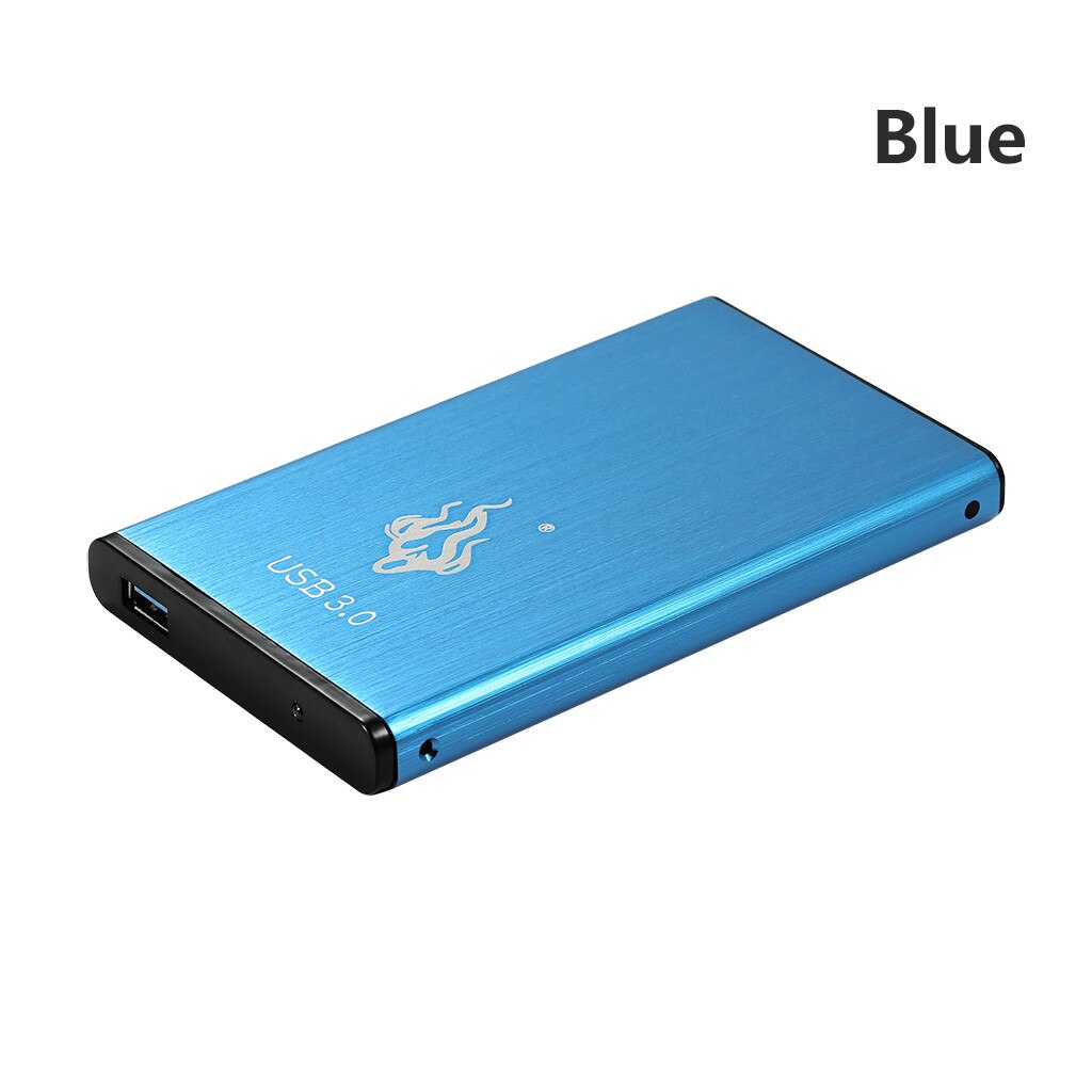 20# 2.5 Inch External Hard Drive Storage 2T USB3.0 HDD Portable External Hard Disk External HDD Hard Drive Disk For PC Laptop: Blue 