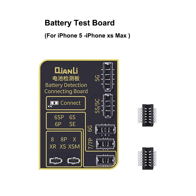 Qianli icopy plus 2nd gernation lcd-skærm lysfølsom reparationsprogrammerer til til iphone 11 pro max xr xsmax  xs 8p 8 7p 7: Batterikort