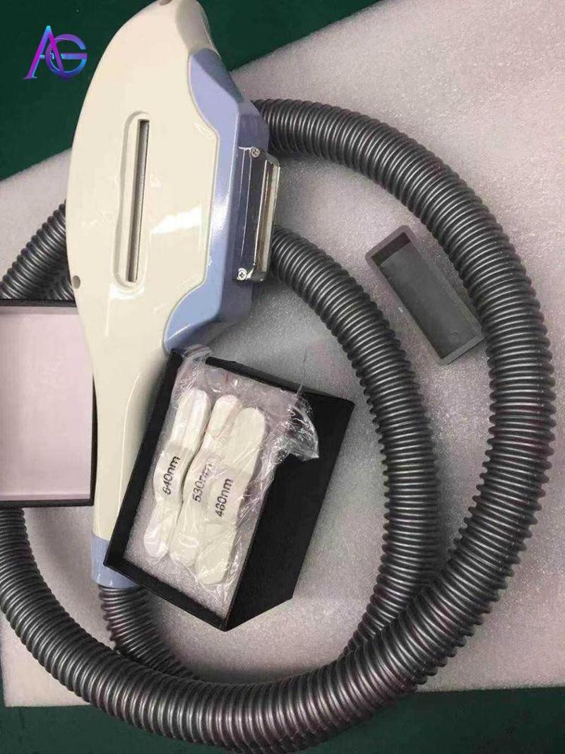 Professionelle filter OPT/IPL/E-Licht /360 magneto-optische permanent ipl haar entfernung (kann wählen 480 530 590 640 oder 690)