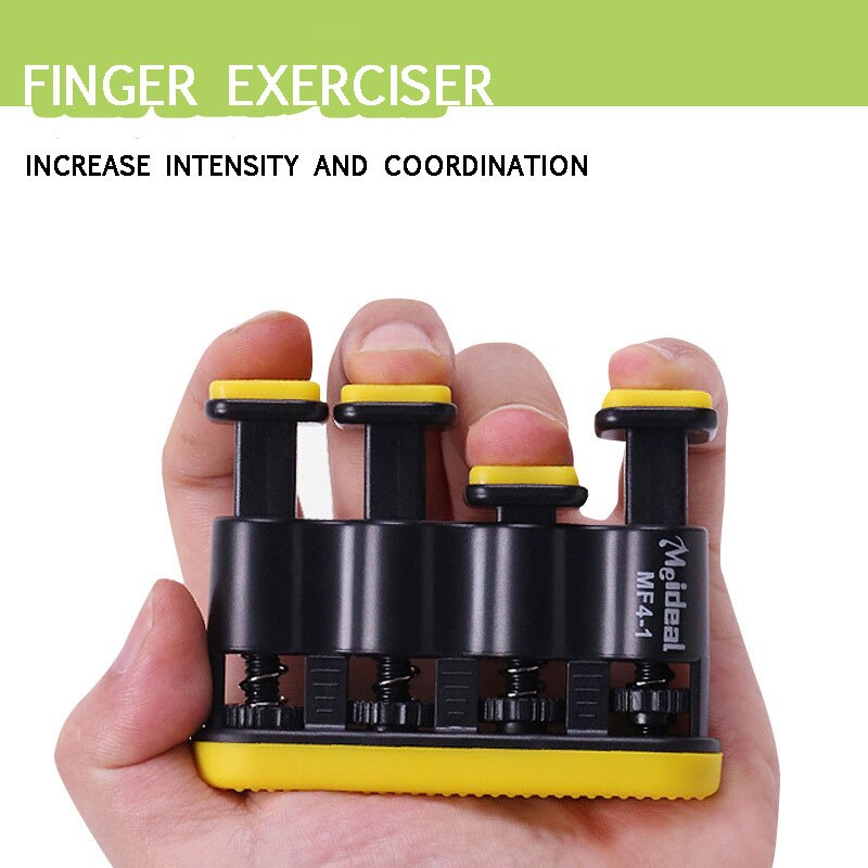 finger trener finger styrke hånd trening, justerbar styrke styrketrening piano gitar finger styrke trener