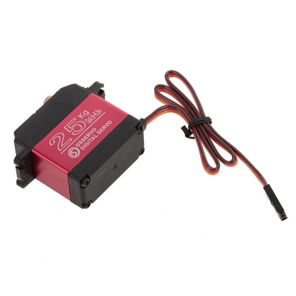 Ds3225Mg Waterproof Digital Servo 180 Degree Red Orange Brown Line Sequence Speed Control Brushed Esc Dual Mode