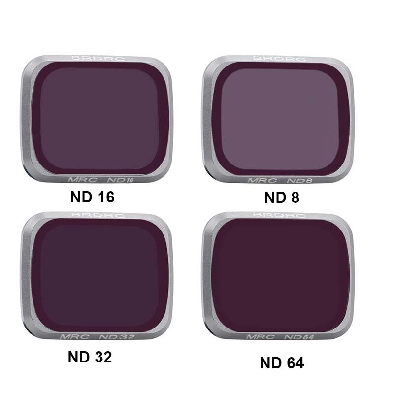 for DJI Mavic Air 2S Lens Filter ND Filter UV CPL NDPL4/8/16/32/64 Light Filters Sets for DJI Air 2S Gimbal Camera Accessories: ND 4 IN 1