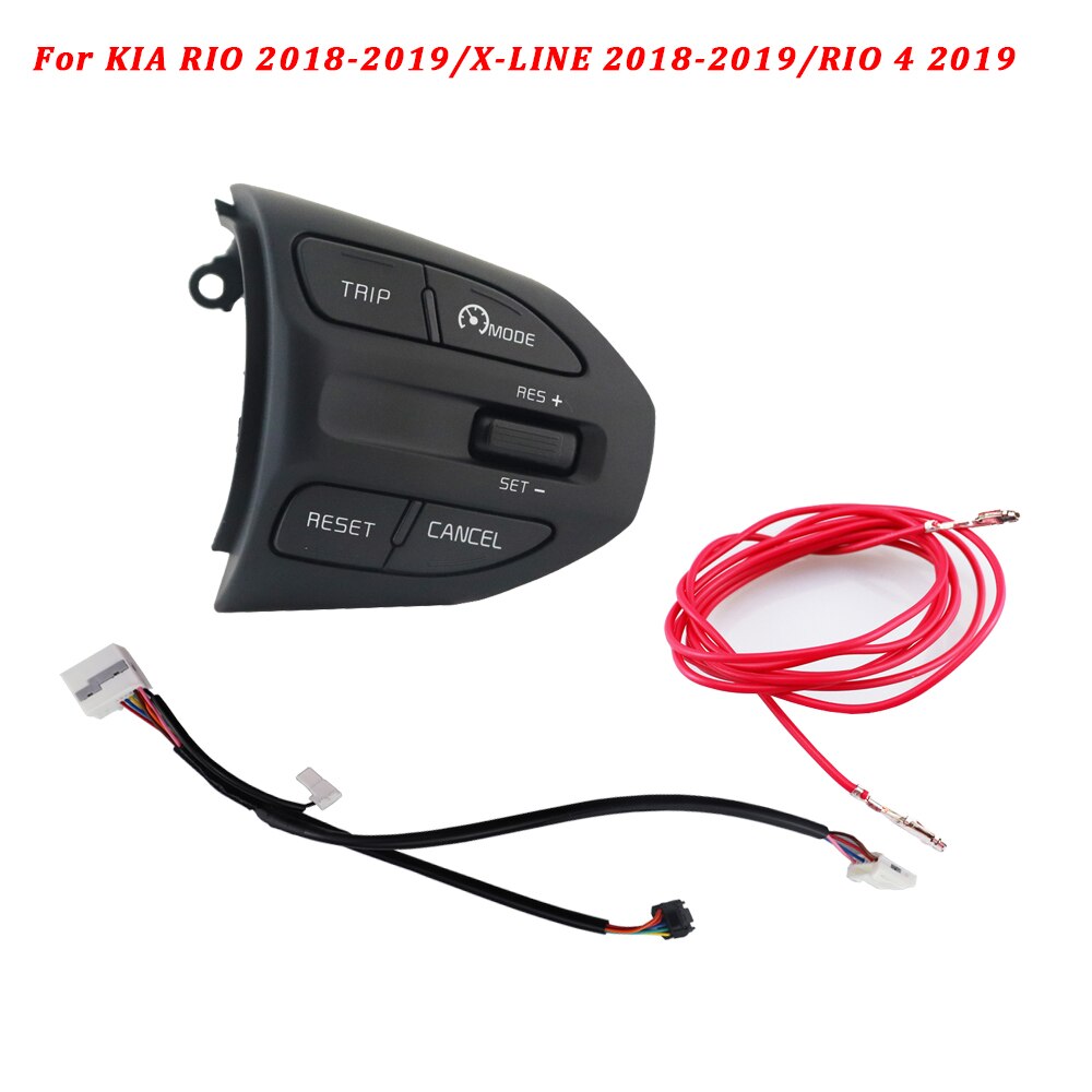 Pre kia  k2 rio ikslain august x-line luxe red line na volante tlačidlo tempomatu bluetooth audio telefón prepínač hlasitosti auto: K2-b kábel