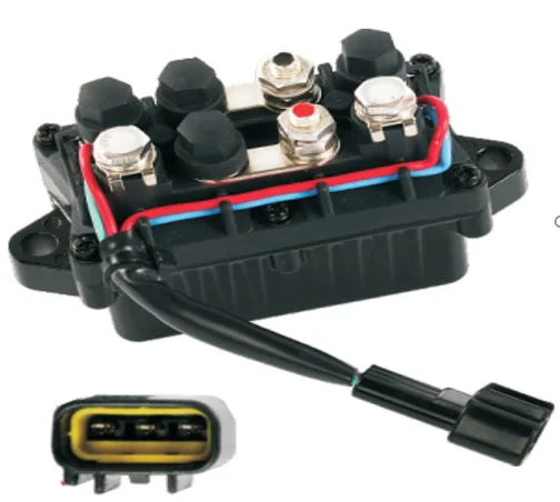 Relè motore fuoribordo per Yamaha Relè di avviamento Marine 6H1-81950-00 63P-81950-00 6AW-81950-00-00 61A-81950-00-00 0409-066: Rosso