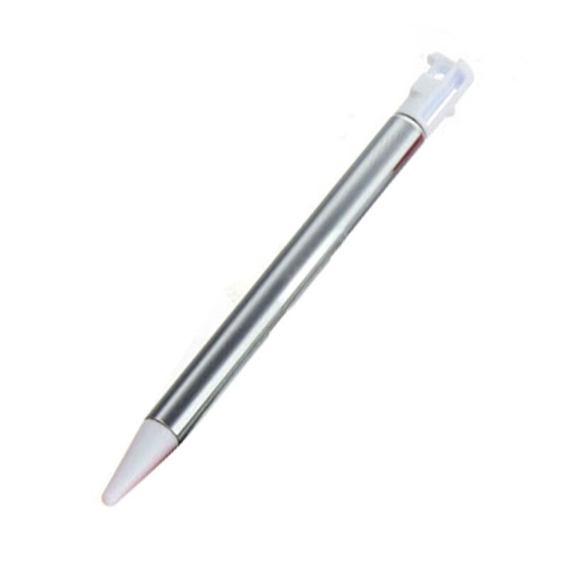 Wysuwany Metalowy Rysik do Ekranu Dotykowego 7-10cm do Nintendo 3DS - TOYILUYA: Biały