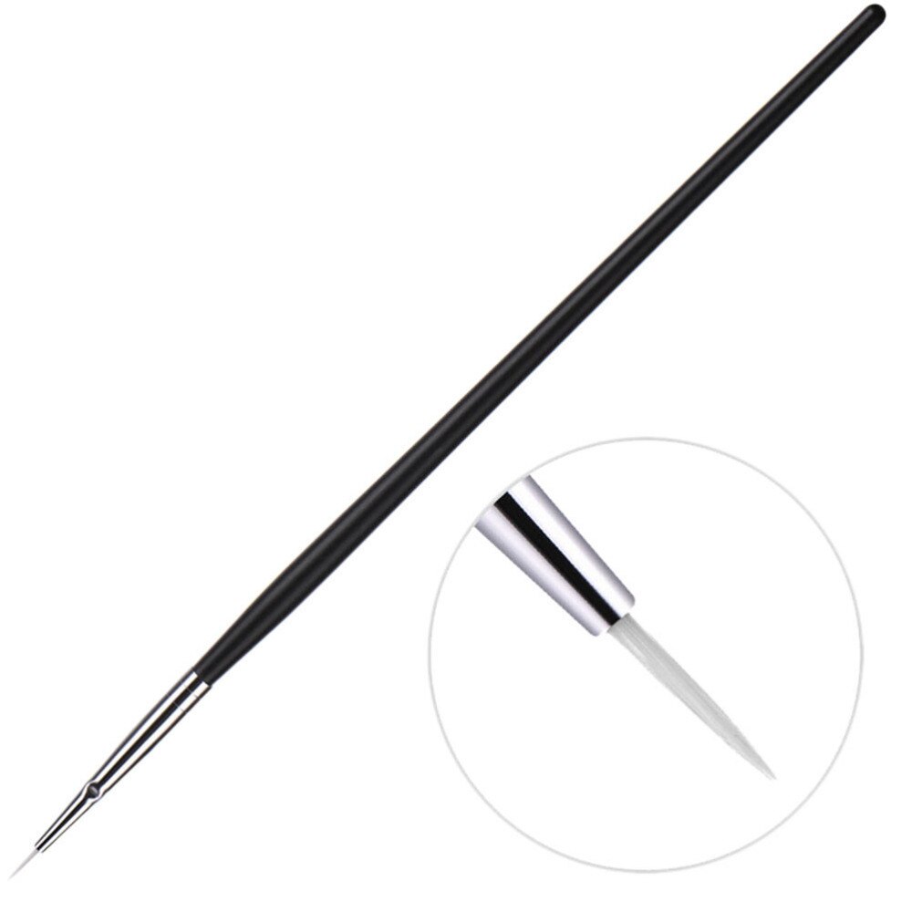 Brocha delineadora de ojos oblicua para mujer, 1 unidad, maquillaje, delineador de ojos, herramientas