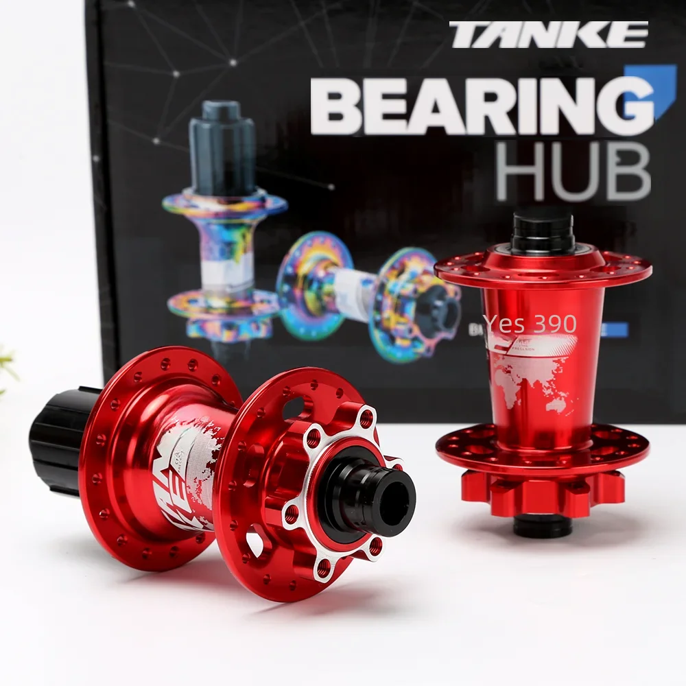 TANKE 120 Kliknaaf 6 Lager MTB Mountainbike Hub Voor Achter 28 32 36 Gaten QR Steekas Uitwisseling Schijfrem Fietsnaven HG