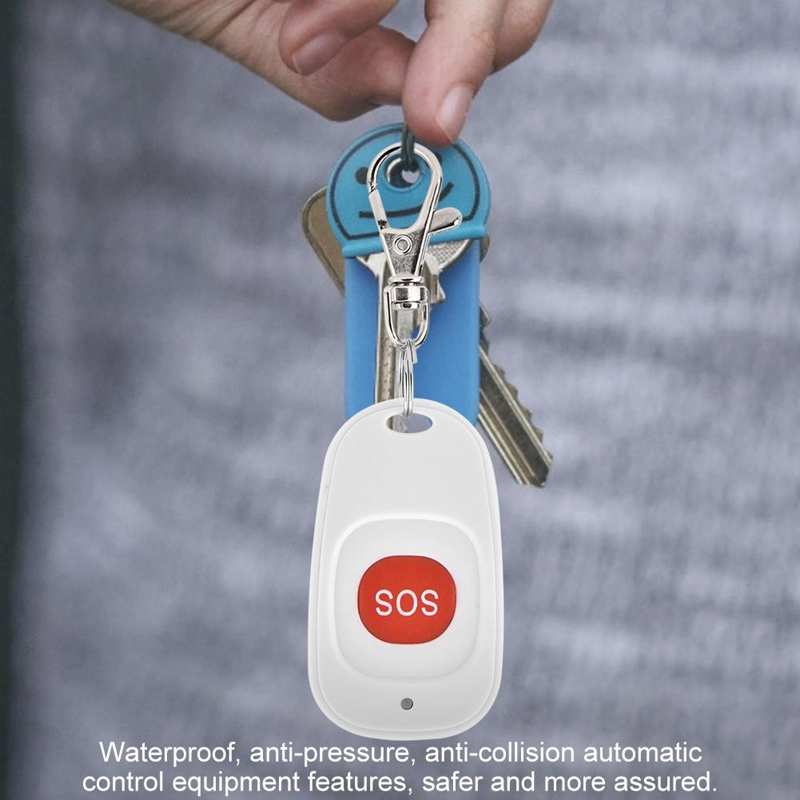 Emergency Panic Wireless Waterproof anti-pressure SOS Emergency Button Alarm