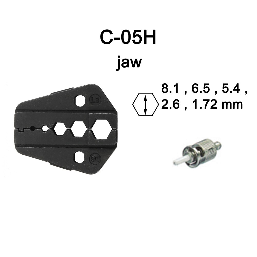 C04WFL C05H C02 C03B C03C C03D C04WF C02H C02H1 Die Sets for C CRIMPING PILER die sets plier modules jaws: C05H