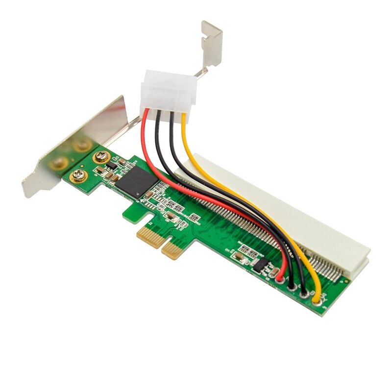 PCIE X1 to PCI Bridge/Conversion Card PCI-E to PCI Drive Free Plug and Play for PC
