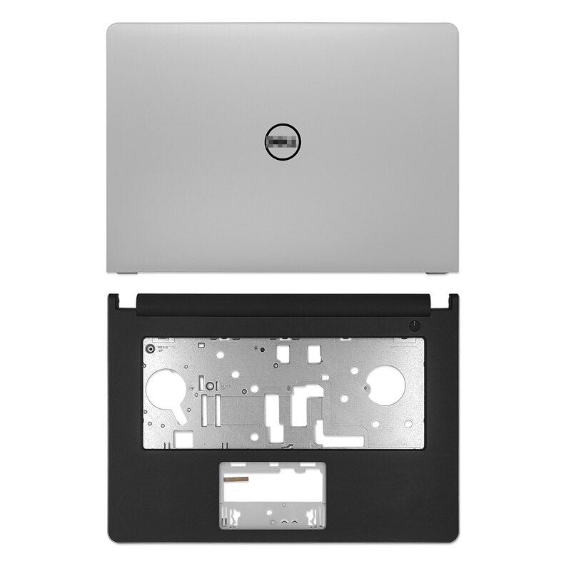 Nowy dla Dell Inspiron 14 5458 5459 5455 Non Touch Laptop LCD tylna pokrywa/przednia ramka/zawiasy/podpórce pod nadgarstki/dół skrzynki pokrywa drzwi: AC Cover