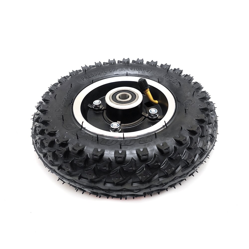 Neumático de rueda delantera de 200x50, rueda inflable de 8 pulgadas, interior y exterior con Llanta de Aleación para piezas de Scooter eléctrico, 200x50