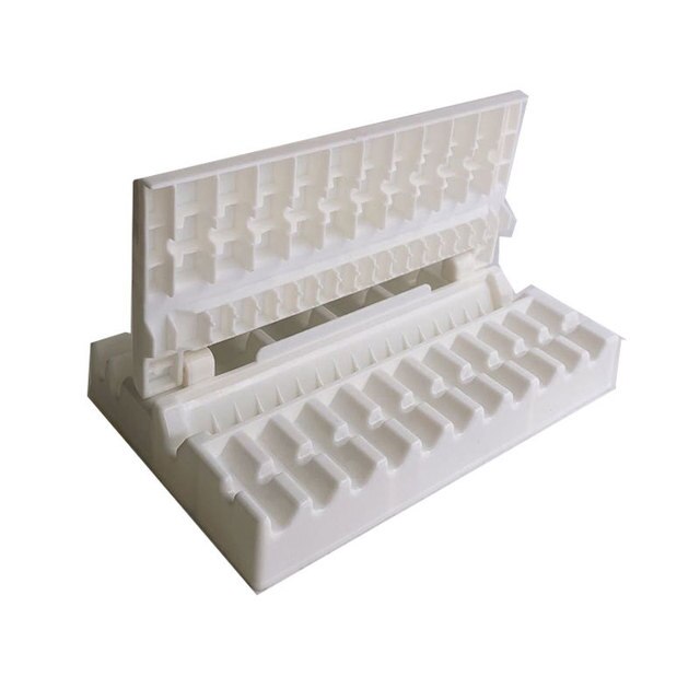 Máquina para hacer brochetas y Kebab, caja para barbacoa, carne de cerdo, verduras, accesorios de cocina para barbacoa al aire libre: White