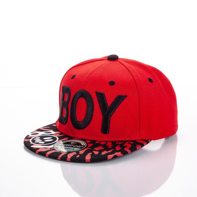 Jongen Borduurwerk Kinderen Baseball Cap Jongens Meisjes Snapback Cap Vier Seizoenen Kinderen Hip Hop Zonnehoed